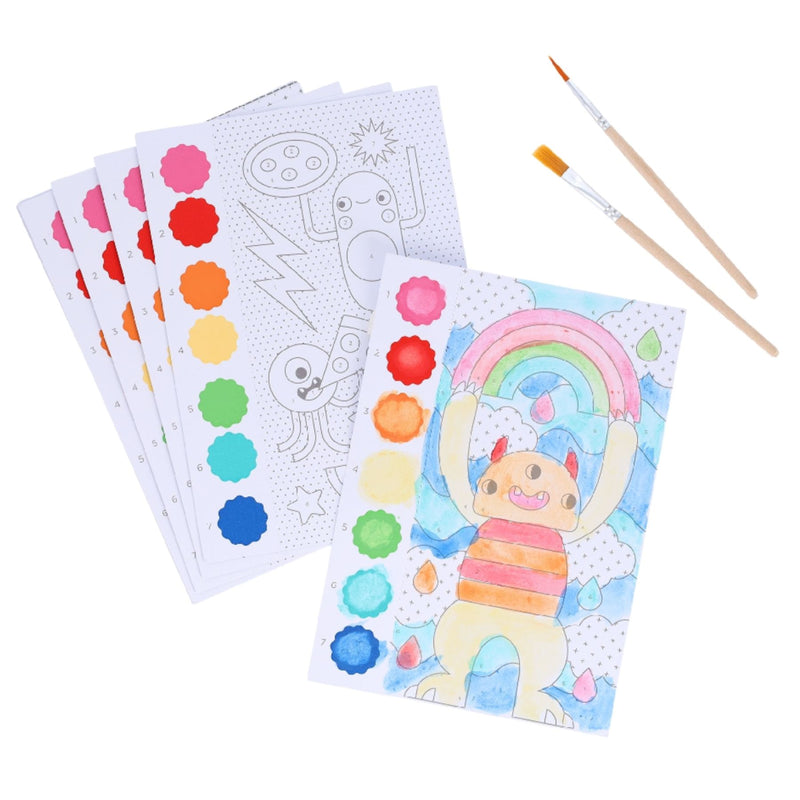 Paint By Numbers - Monsters