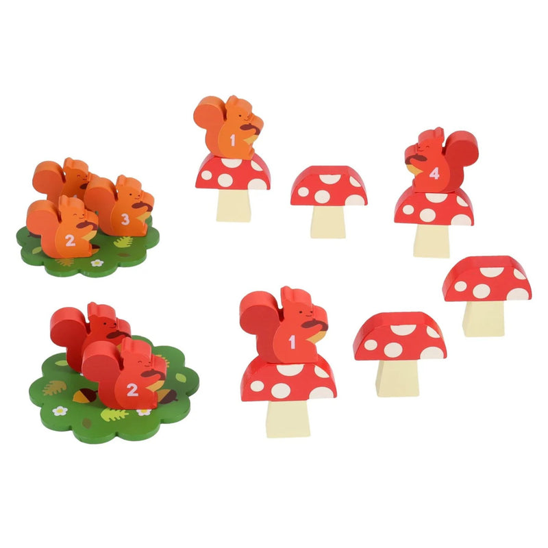 Squirrel Jump, Counting Game