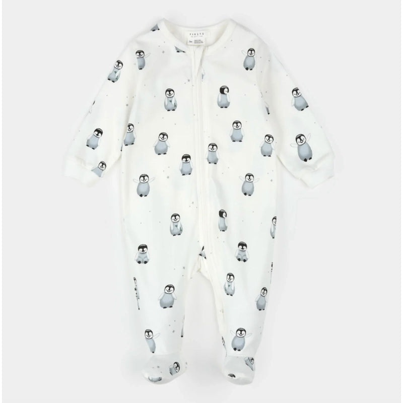 Baby Penguin Footed Sleeper
