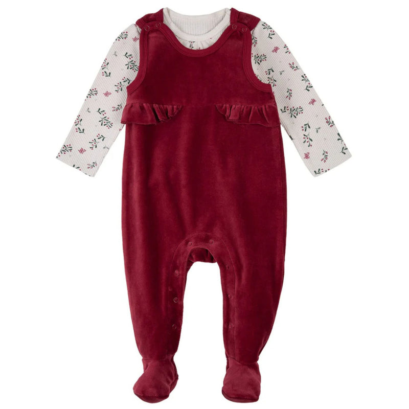 Thermal Overall Set, Christmas Berries