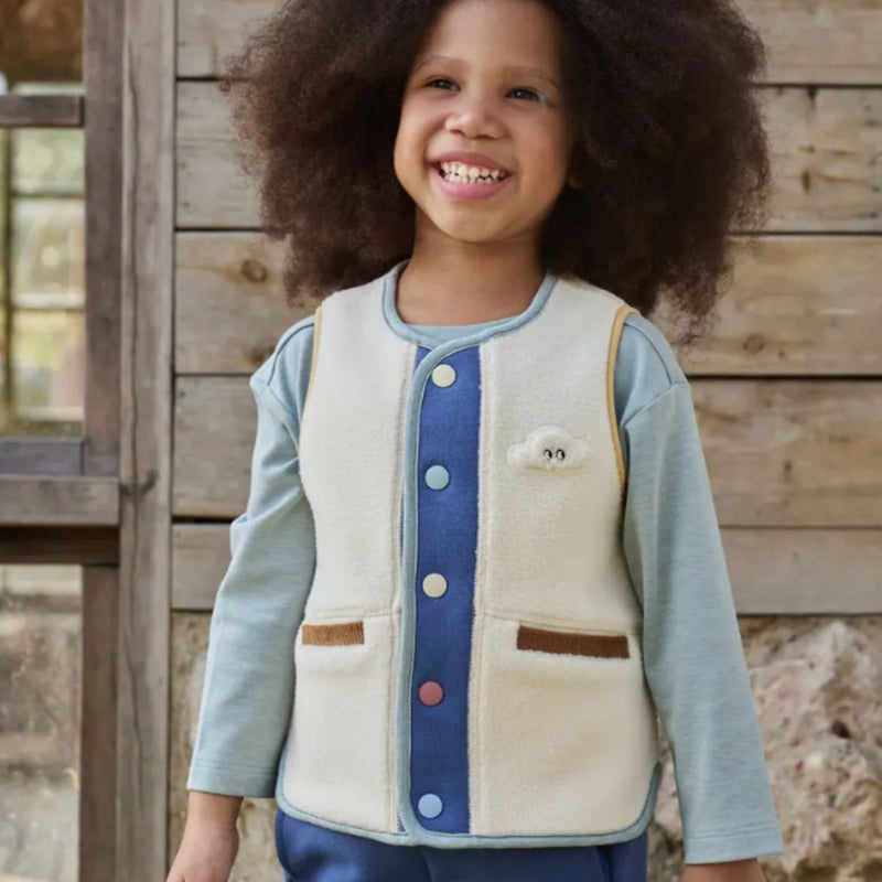 Recycled Fleece Kids Vest