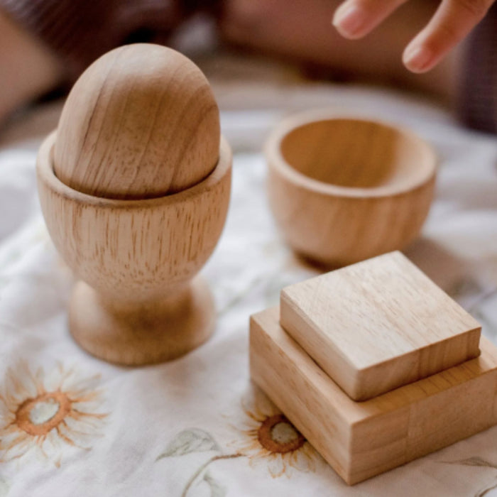 Montessori Egg, Ball + Cut Set