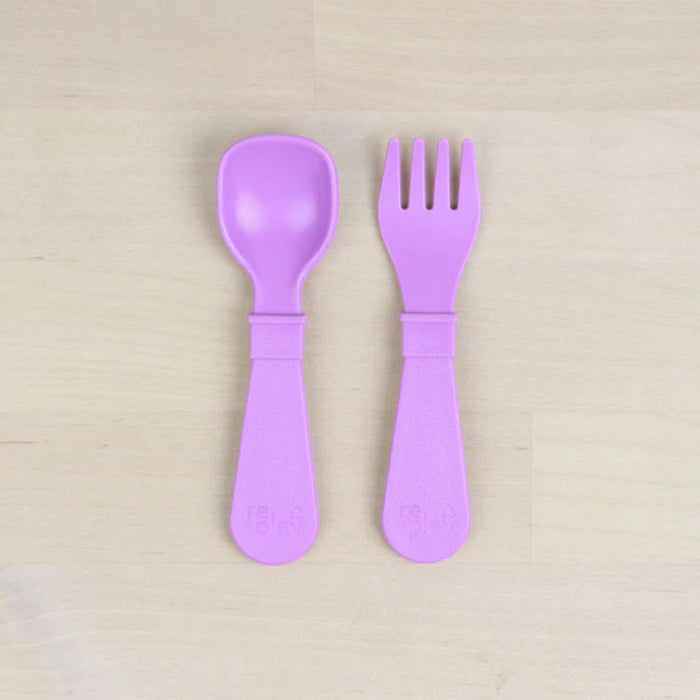 Re-Play Tiny (Fork + Spoon) Utensil Set