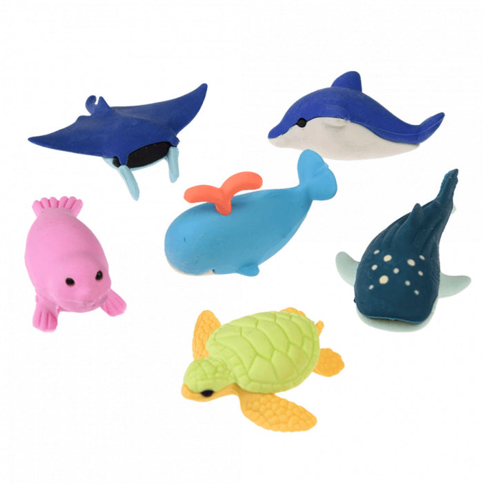 Ocean Erasers, Set of 6