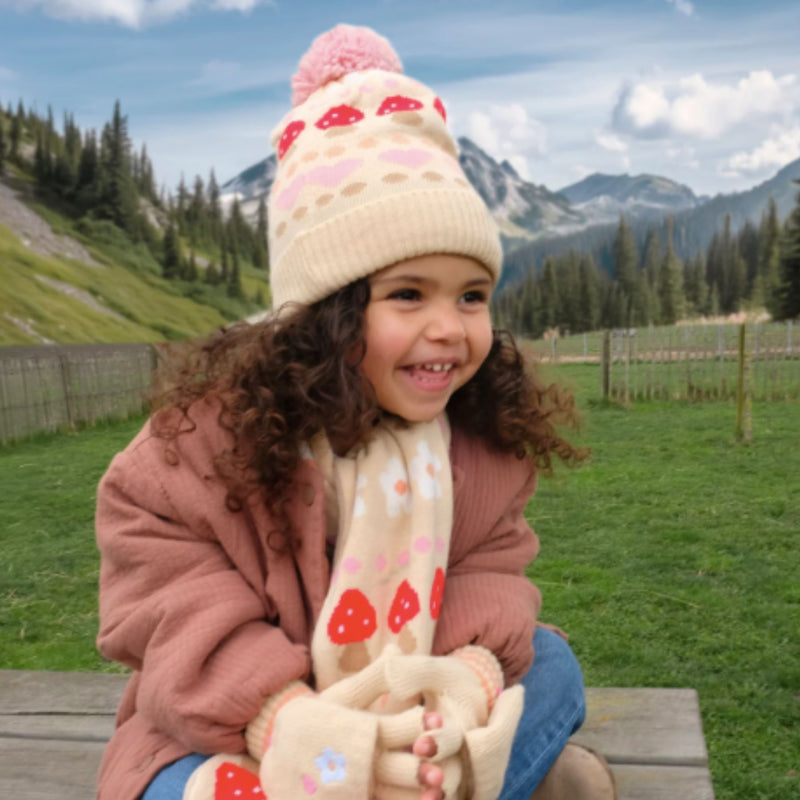 Alpine Fairisle Knitted Gloves