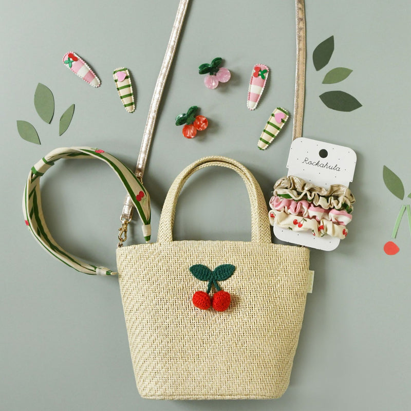 Cherry Kiss Stripy Headband