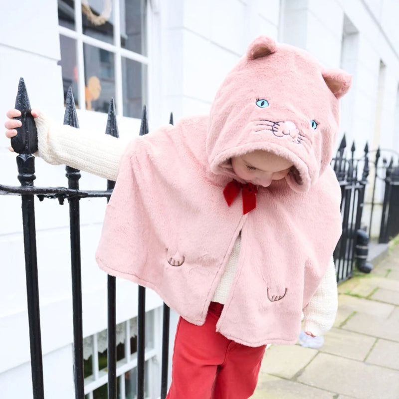 Cute Kitten Fluffy Dress Up Cape