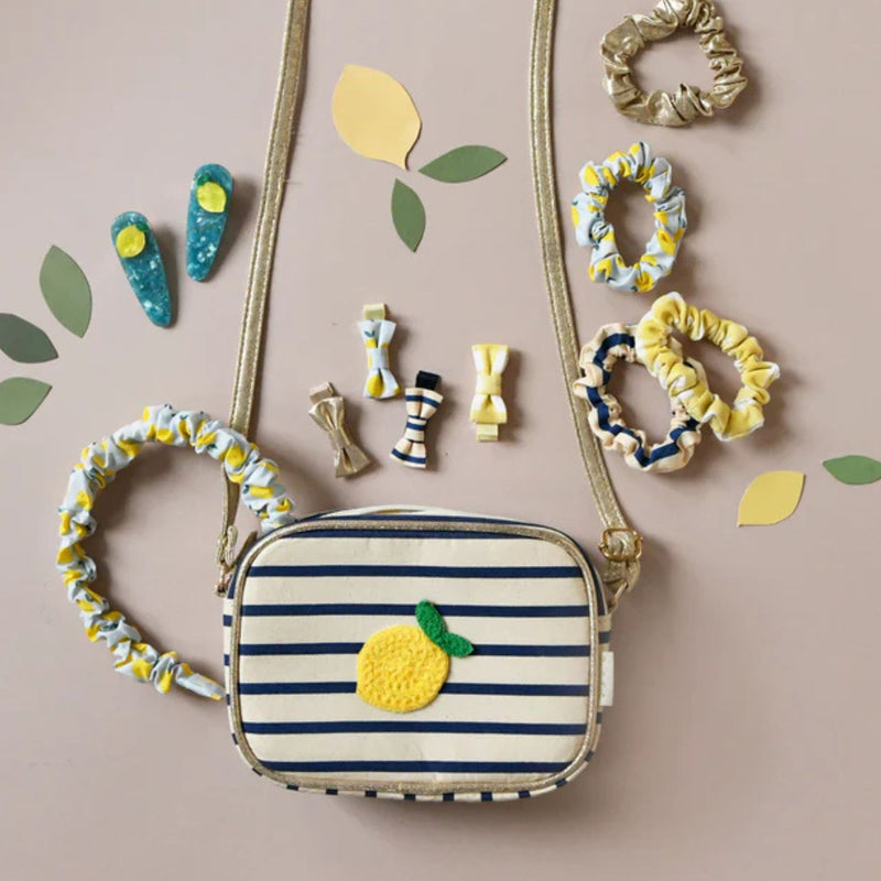 Lemon Drop Stripy Bag