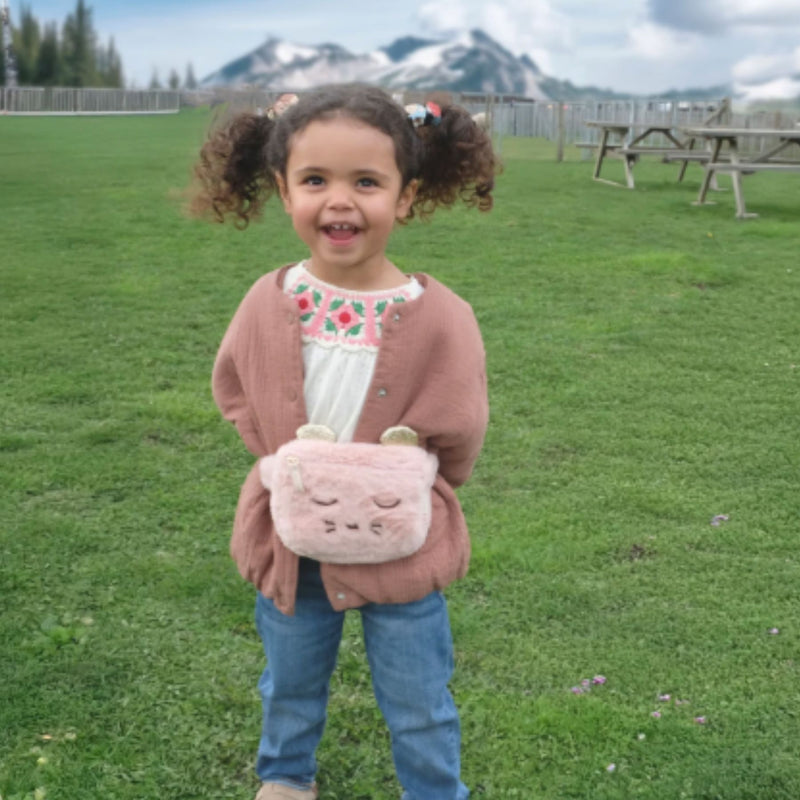 Millie Mouse Fluffy Bum Bag