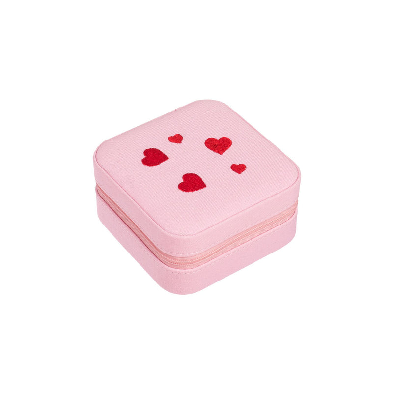 Sweet Hearts Square Jewellery Box