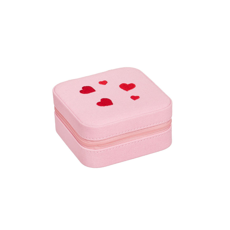 Sweet Hearts Square Jewellery Box