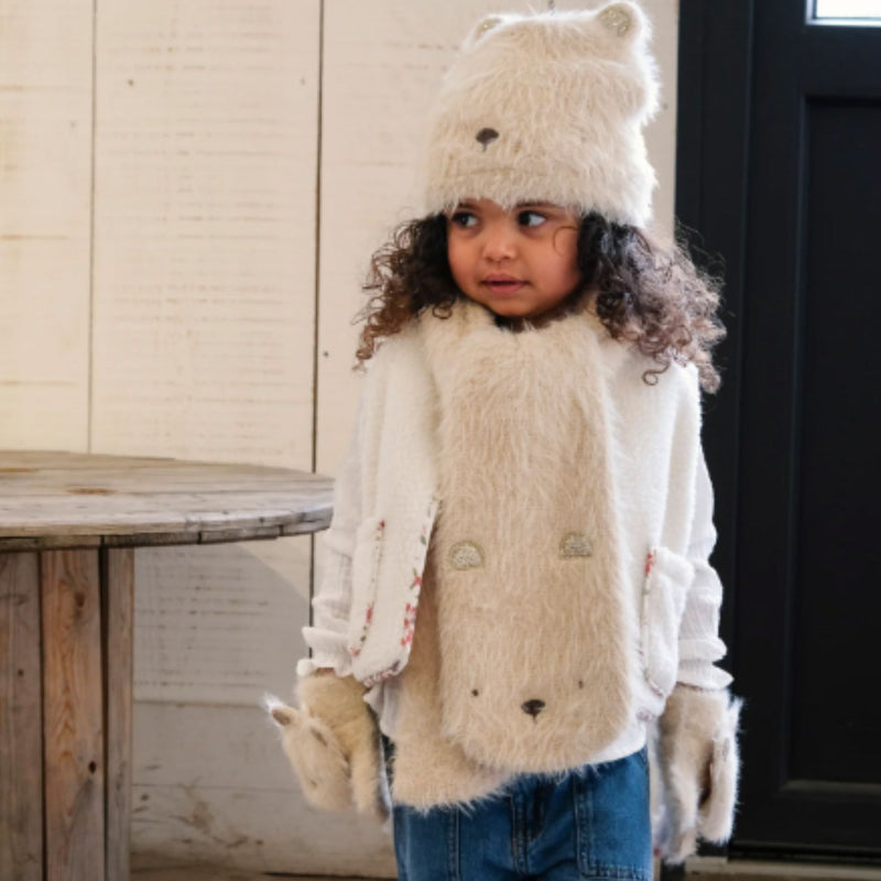 Teddy Bear Fluffy Gloves