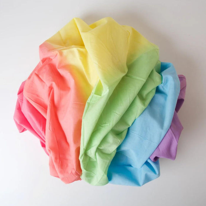 Rainbow Cotton Playcloth