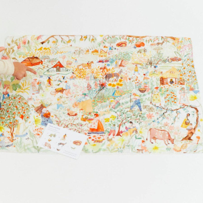 Life on The Farm Seek + Find Playsilk