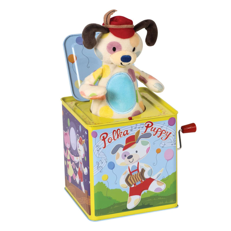 Jack In The Box - Polka Puppy