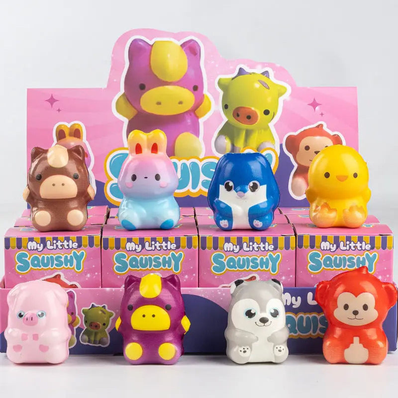 Mini Slow-Rise Animal Squishy Toy