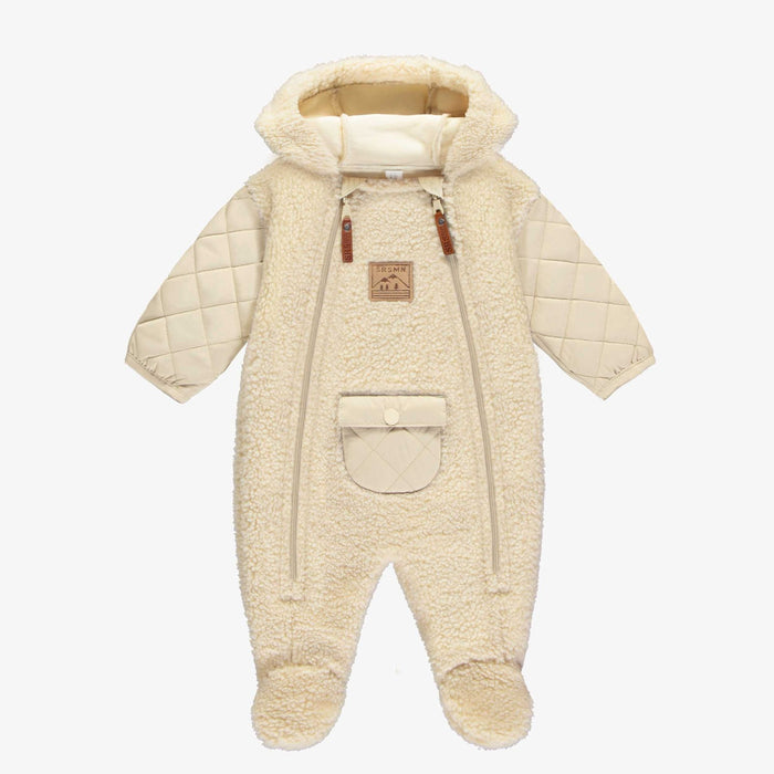 Baby One Piece Snowsuit Sherpa + Plush