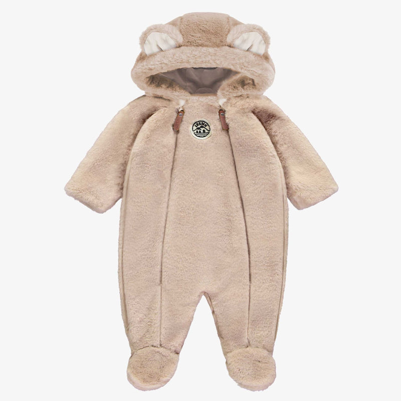 Faux Fur Baby One Piece
