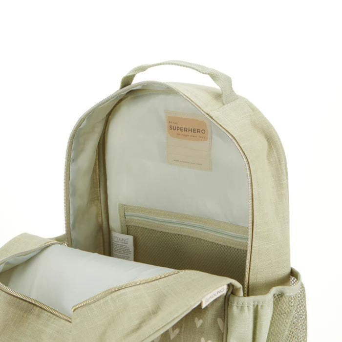 Linen/Cotton Grade School Backpack