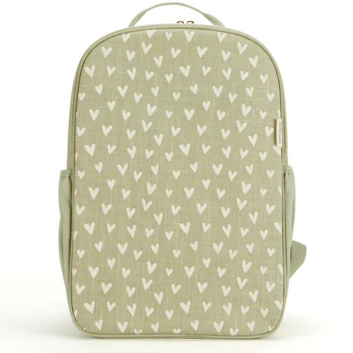 Linen/Cotton Grade School Backpack