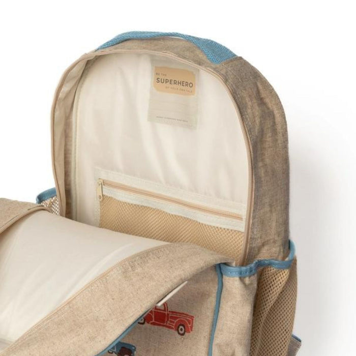 Linen/Cotton Grade School Backpack