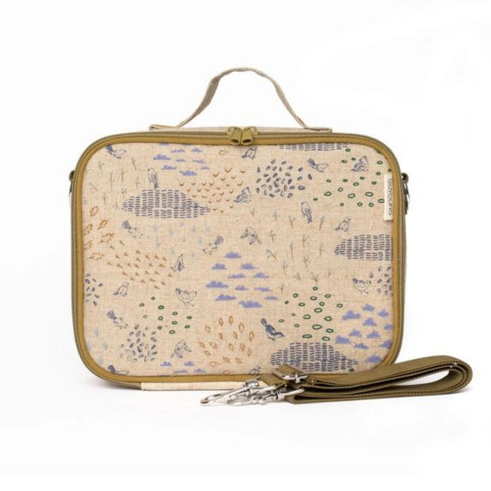 Linen /Cotton Lunch Box