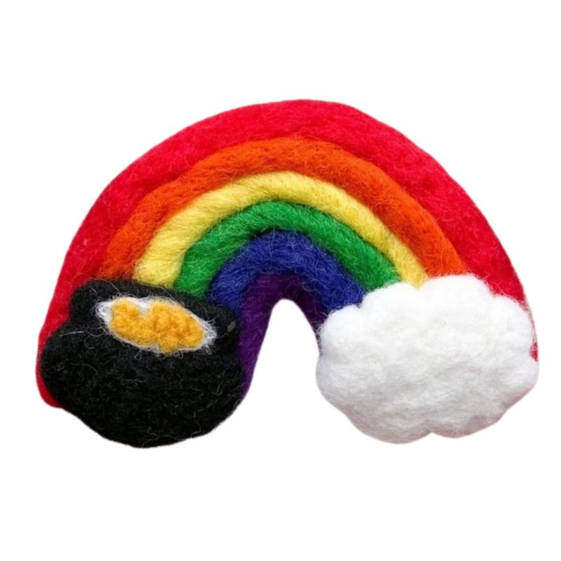 St. Patrick's Day Pot of Gold Rainbow