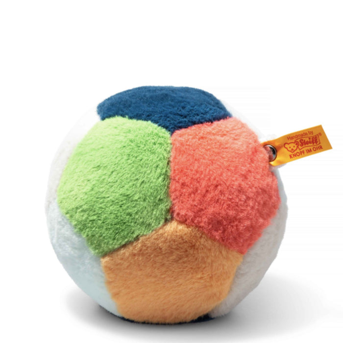 Plush Ball with Bell Rattle