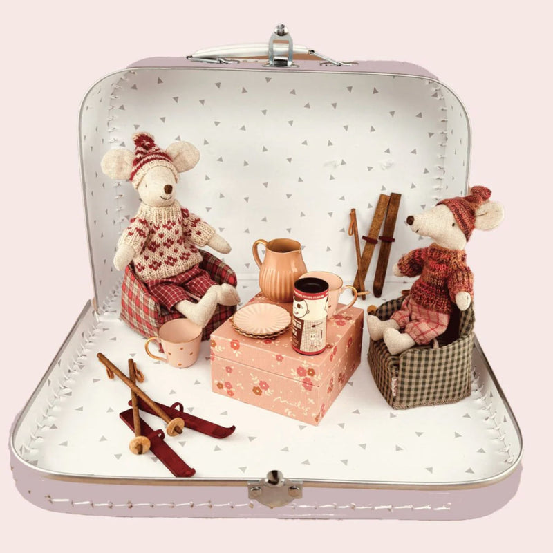 Suitcase with Metal Handle, 25 cm