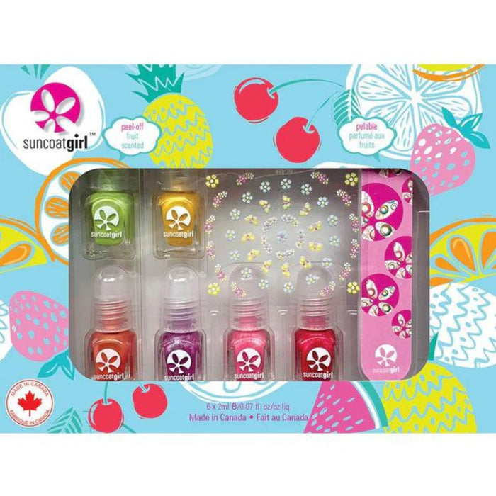 Scented Safe Nail Polish Set, Fresh +  Fruity