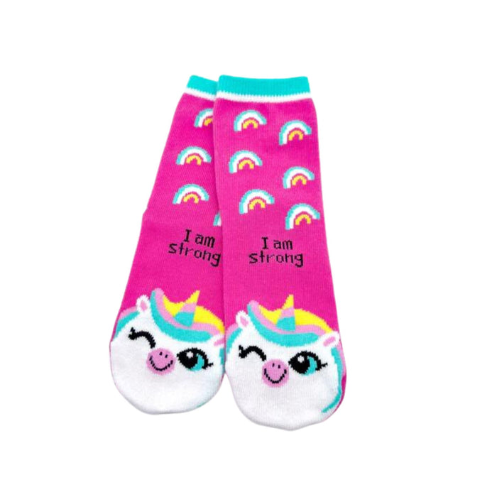 Suyon Positive Message Socks, single