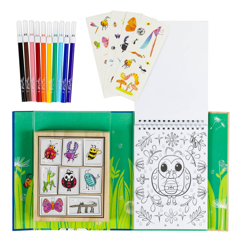 Colouring Set, Backyard Bugs