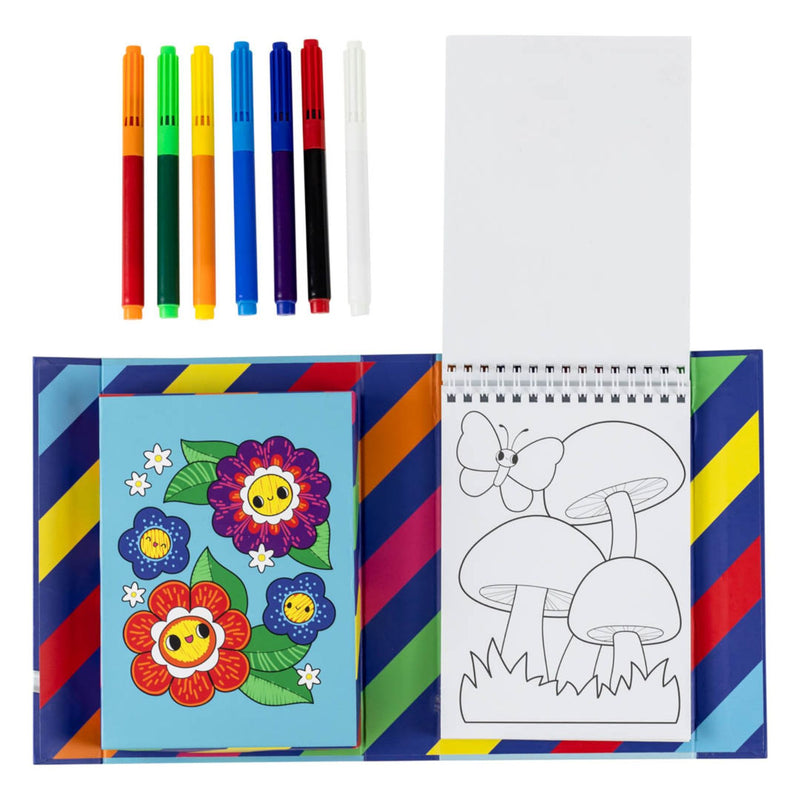 Colour Change Colouring Set, Garden Friends