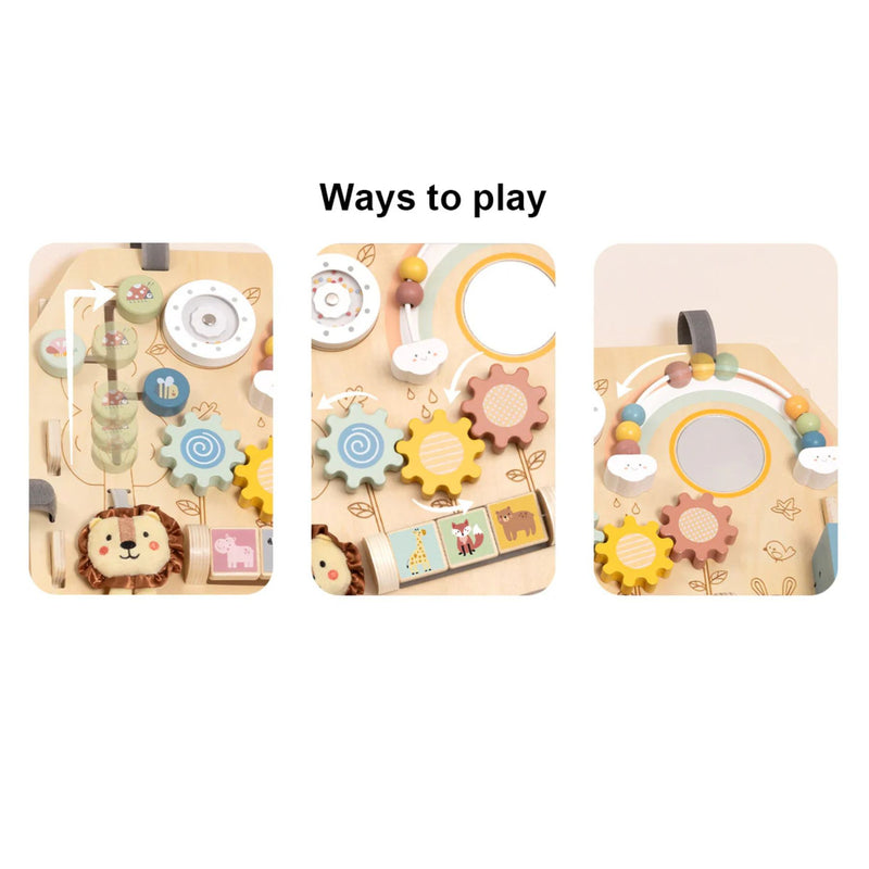 2-1 Wooden Activity Board