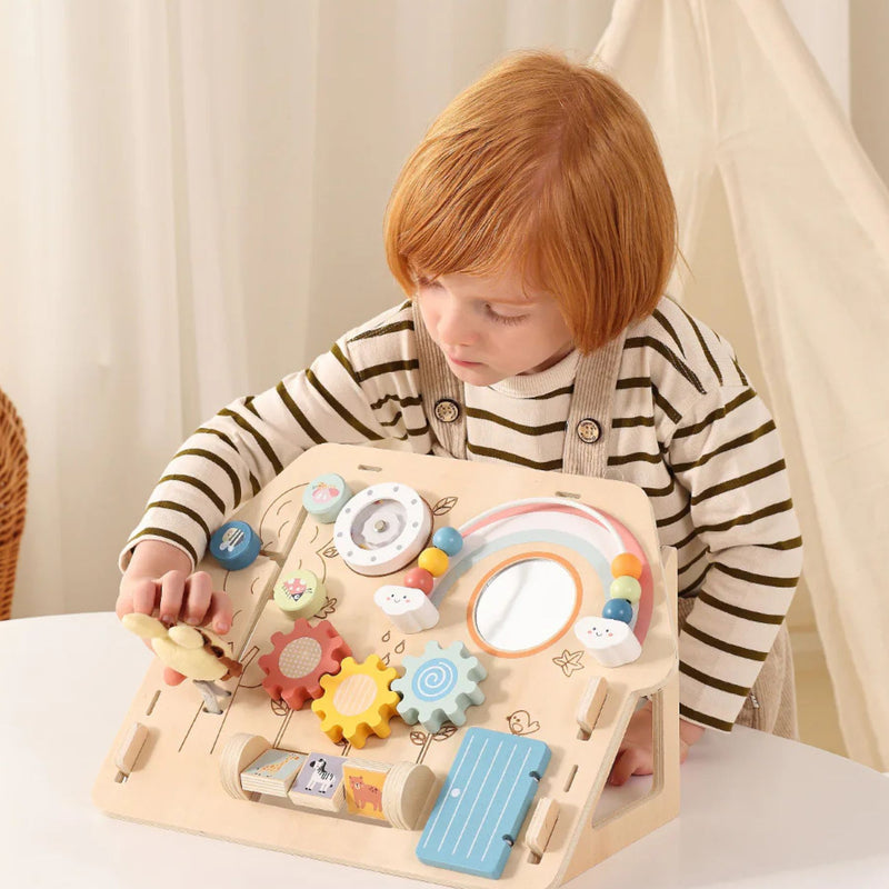 2-1 Wooden Activity Board