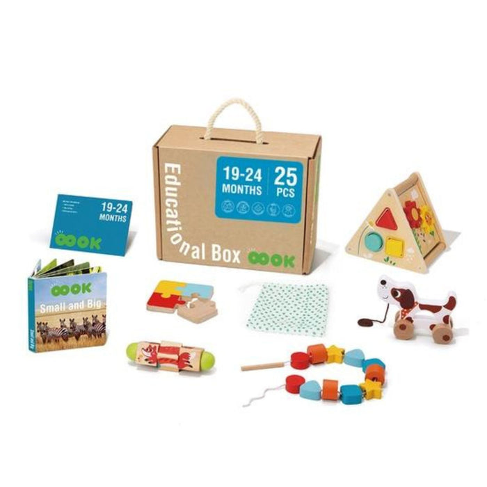 Wooden Educational Box, 19-24 Months