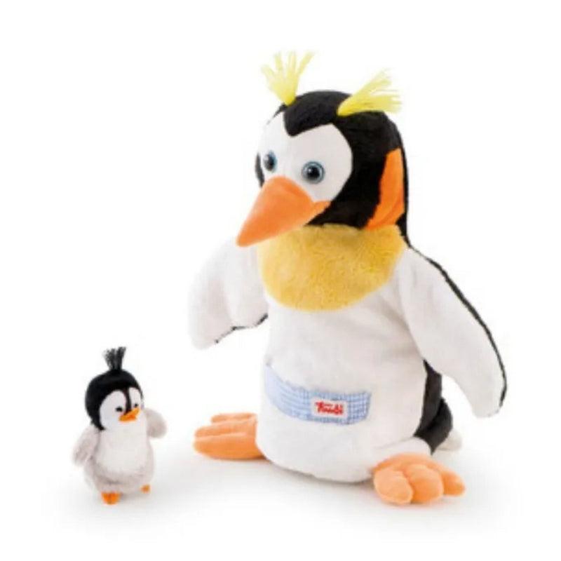 Hand Puppet Penguin with Baby