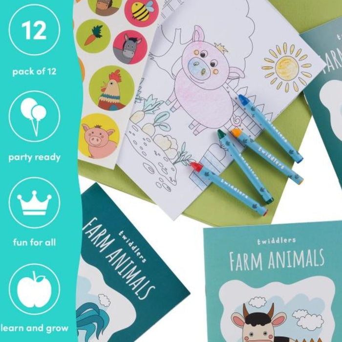 Colouring Set, Farm Animals