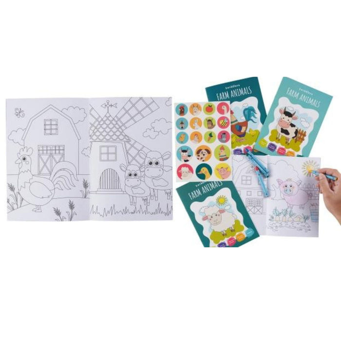 Colouring Set, Farm Animals