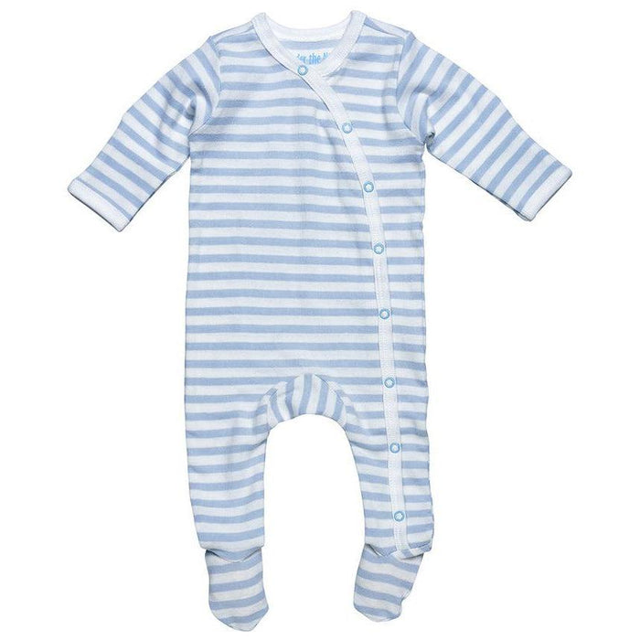 Organic Cotton Side Snap Footie