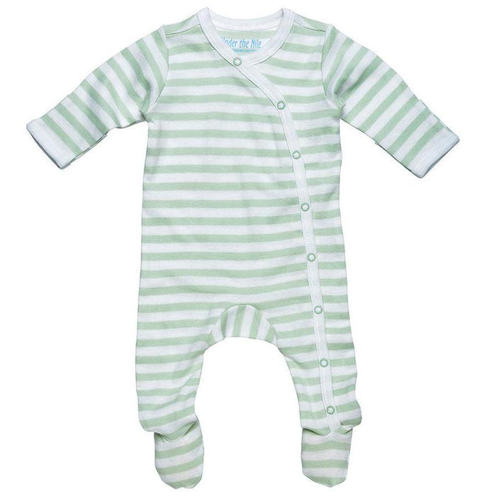 Organic Cotton Side Snap Footie