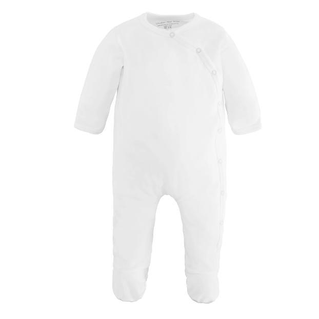 Organic Cotton Side Snap Footie