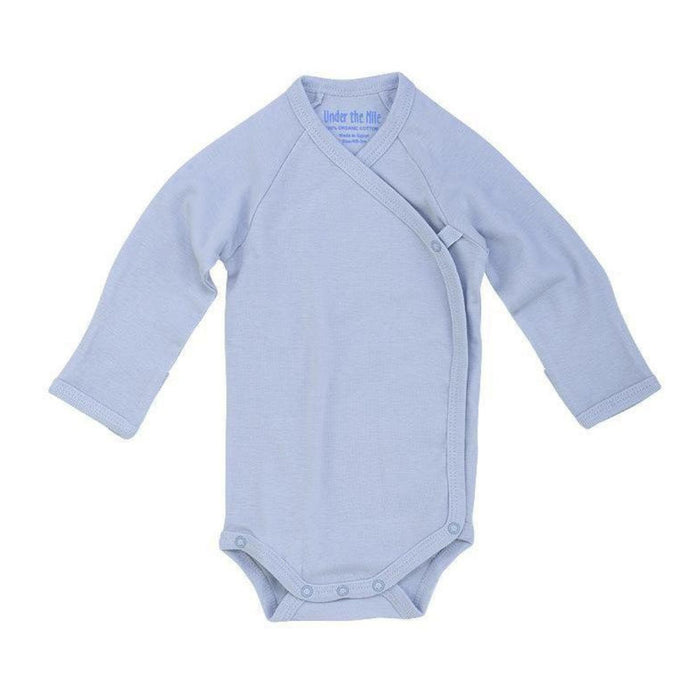 Organic Cotton Long Sleeve Side Snap Babybody