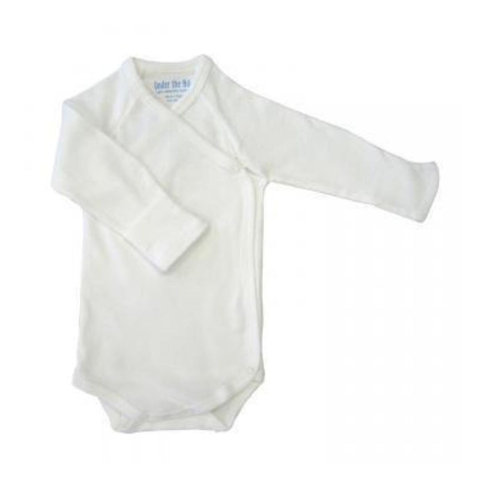 Organic Cotton Long Sleeve Side Snap Babybody