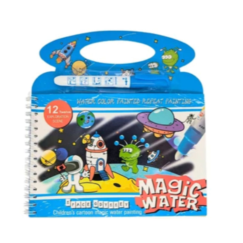 Magic Water Colouring Book