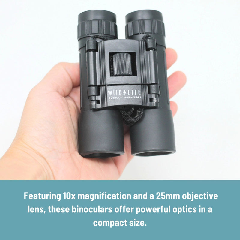 Compact Binoculars 10x25