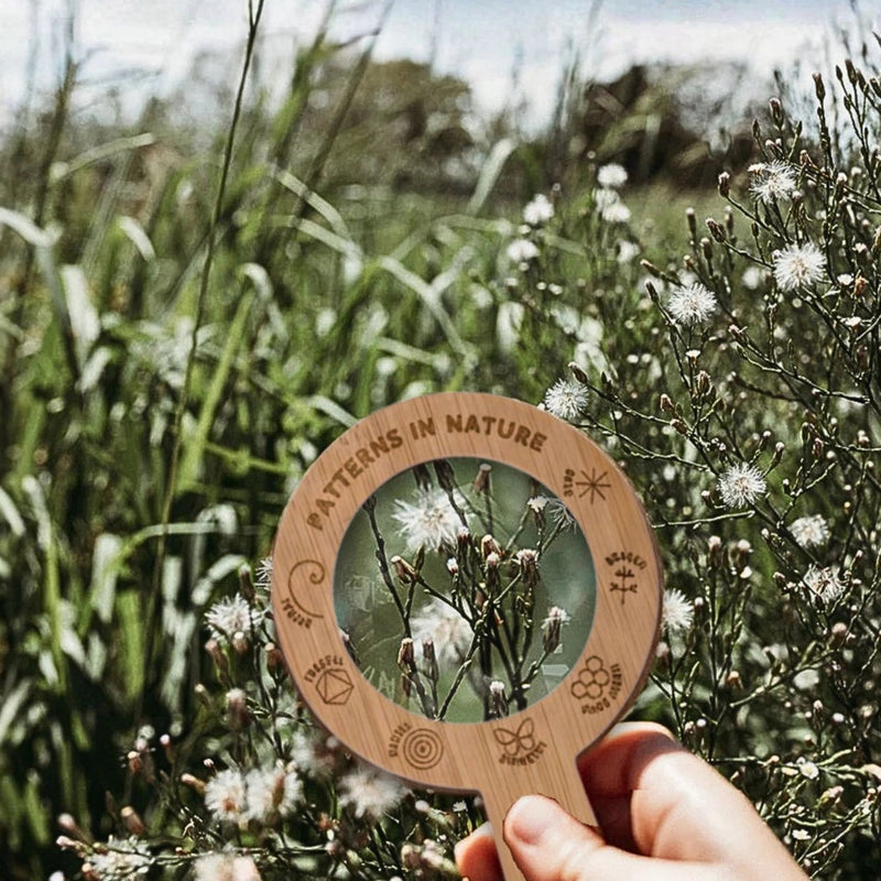 Eco Bamboo 5x Magnifying Glass