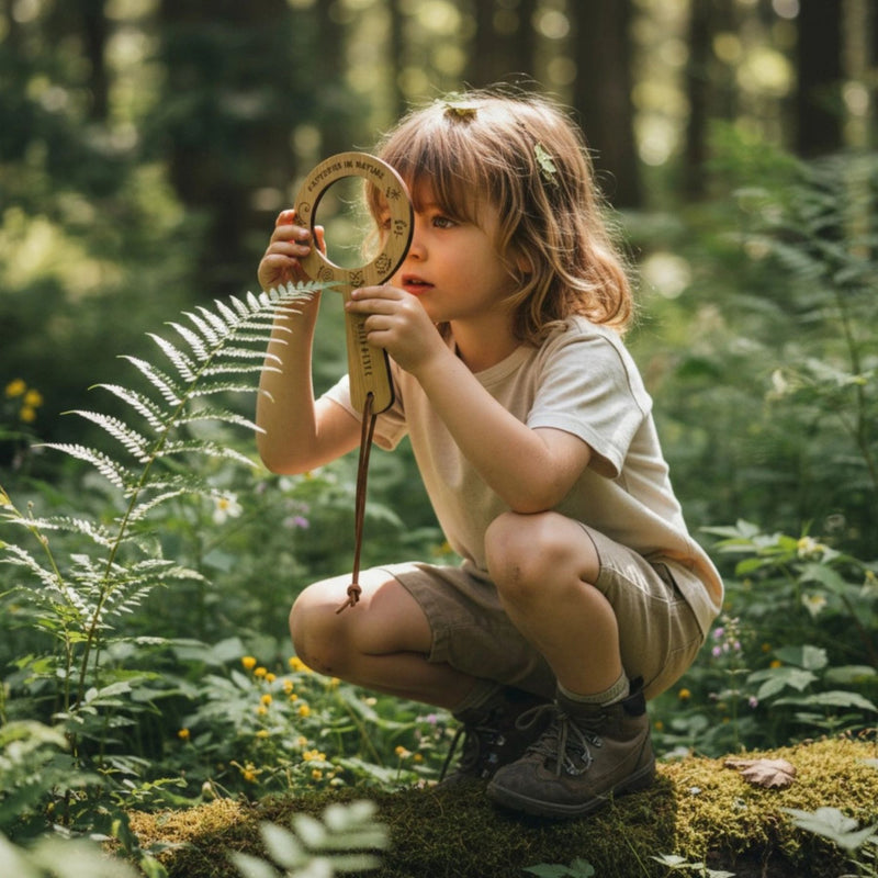 Eco Bamboo 5x Magnifying Glass