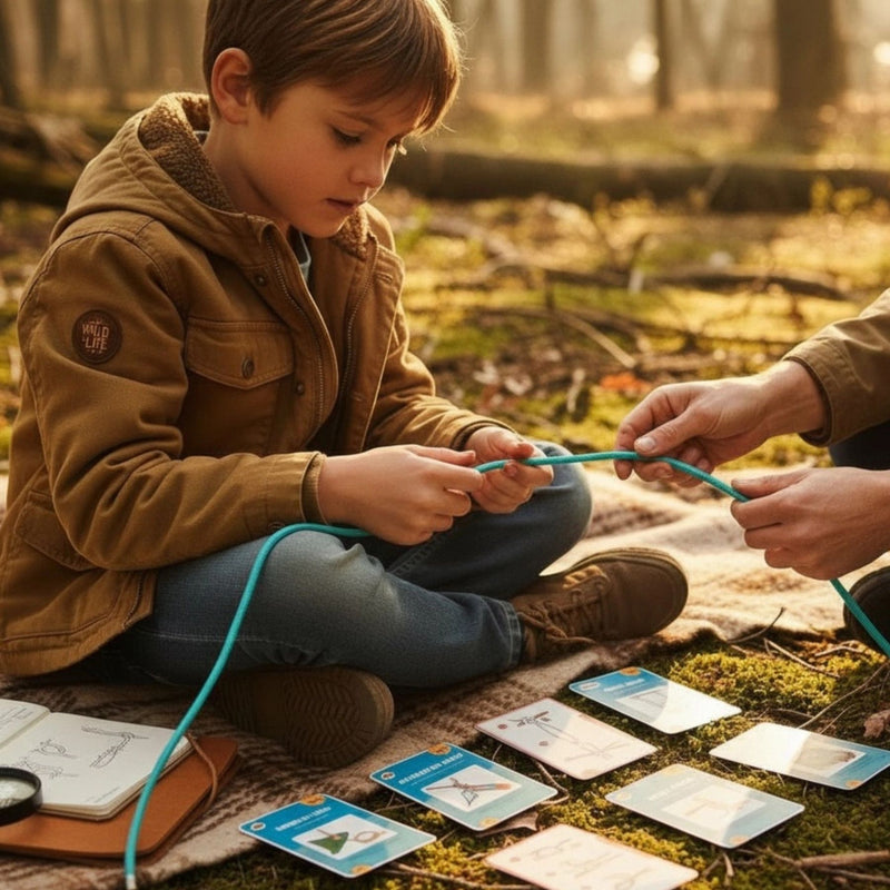 Kids Knot Tying Game