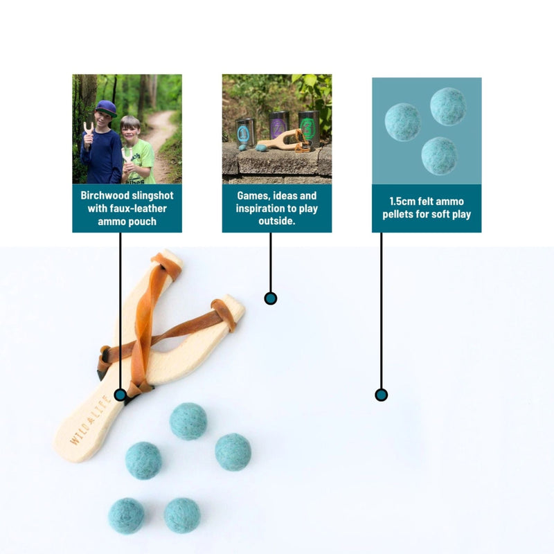 Slingshot + Spinning Target Set